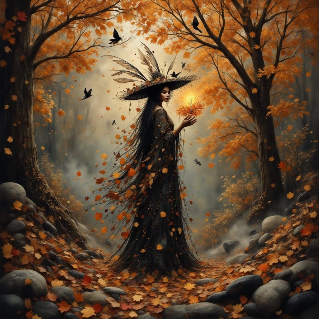 She walks in beauty of decay