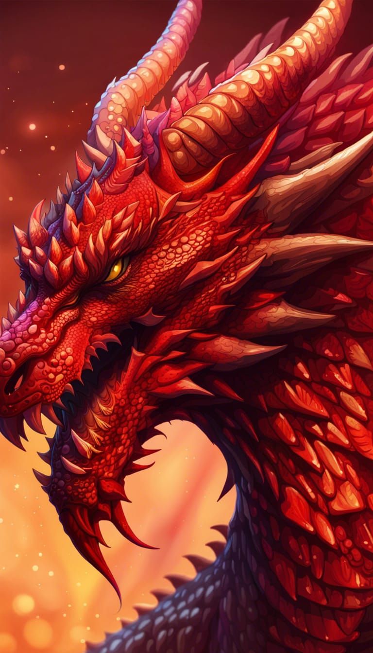 Dragon Phone Background - Ai Generated Artwork - Nightcafe Creator