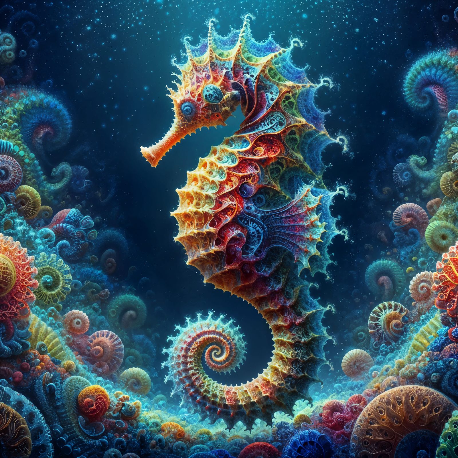 Fractal Seahorse