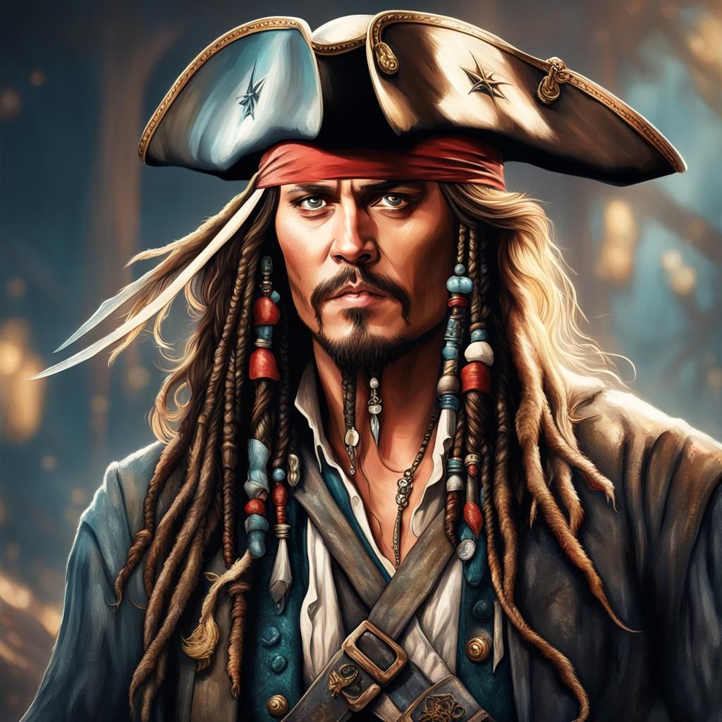 Johnny Depp as Jack Sparrow