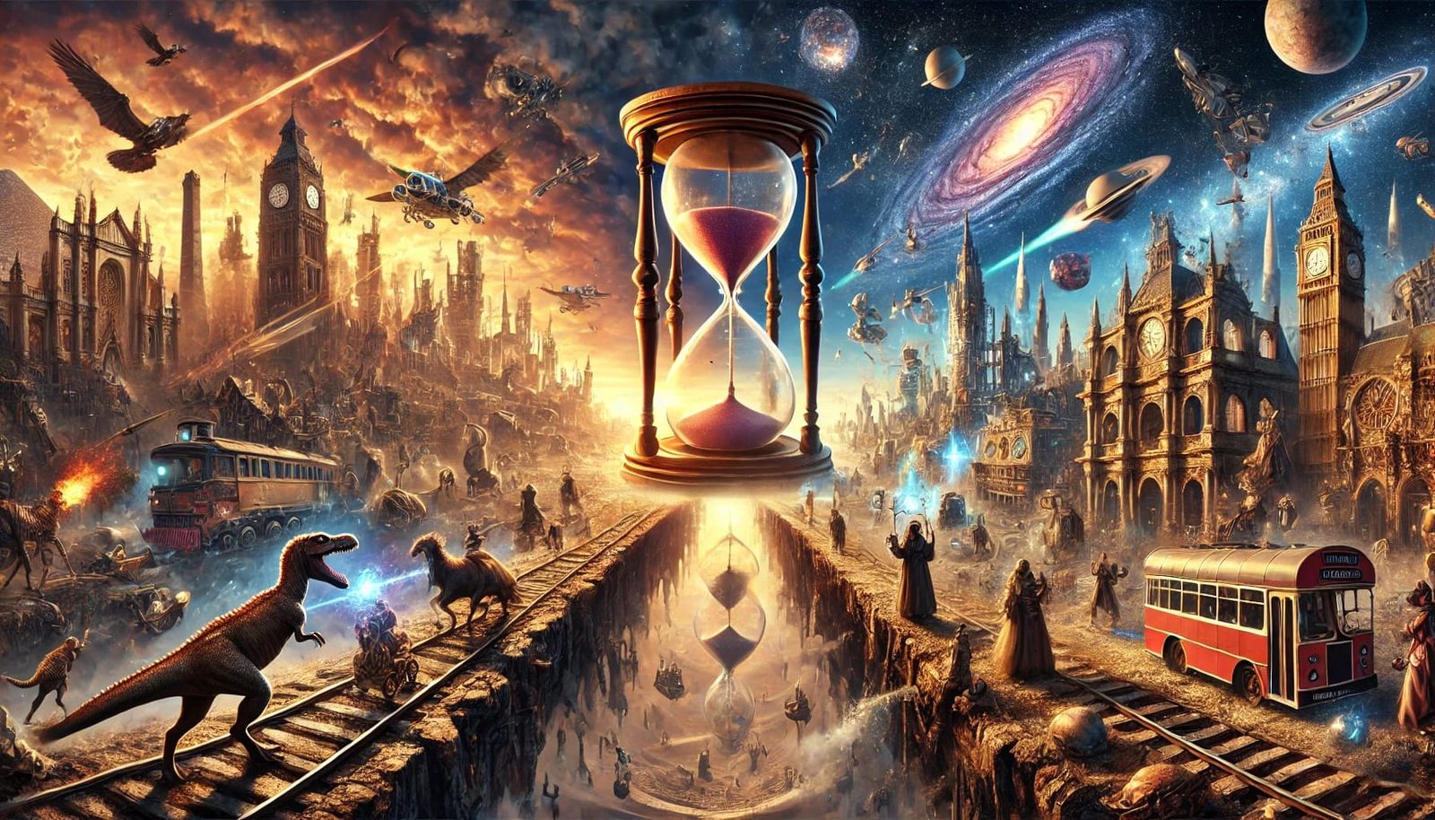 Fractured tapestry of time #2