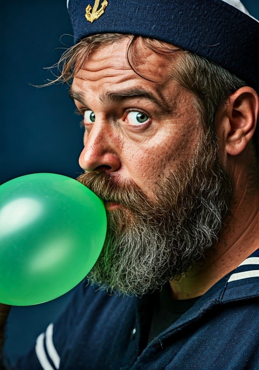 Blowing up the balloon