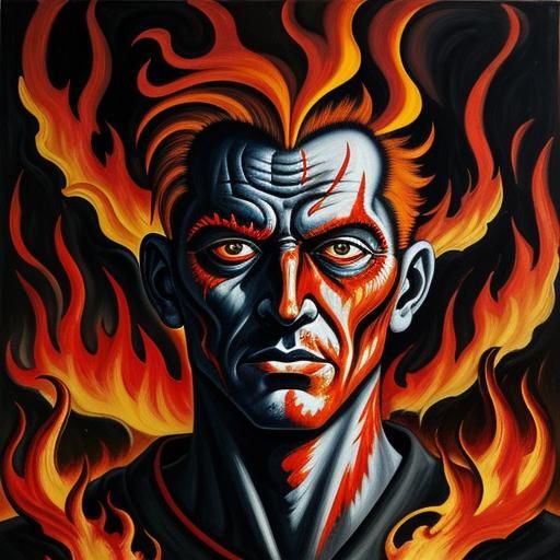 Fire Portrait