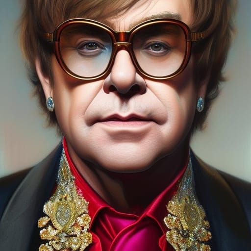 Ask The Ai Elton John 2 Ai Generated Artwork Nightcafe Creator