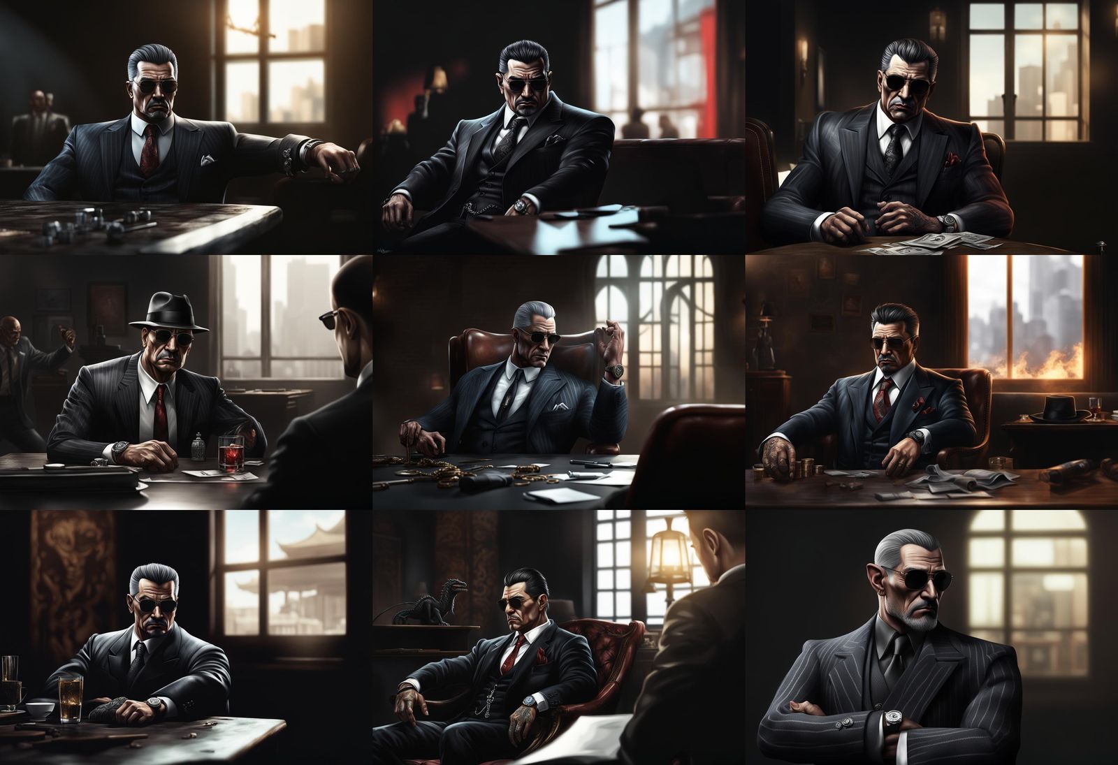 mafia boss - AI Generated Artwork - NightCafe Creator