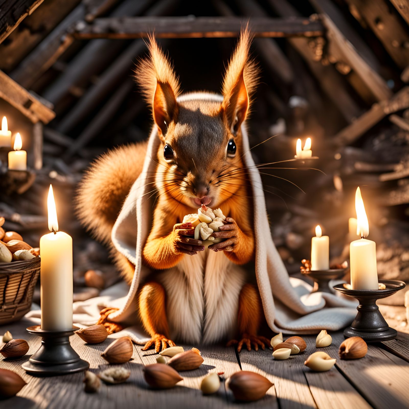 The Squirrel of Bubble's Attic