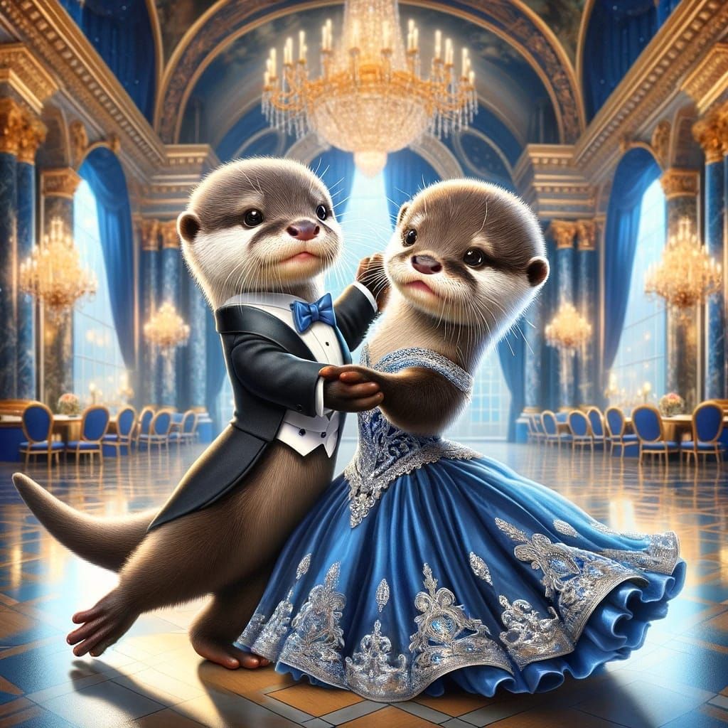 baby otter 1st dance lessons