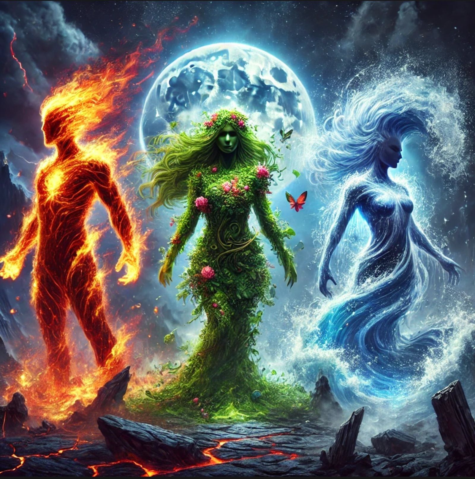 Three elements