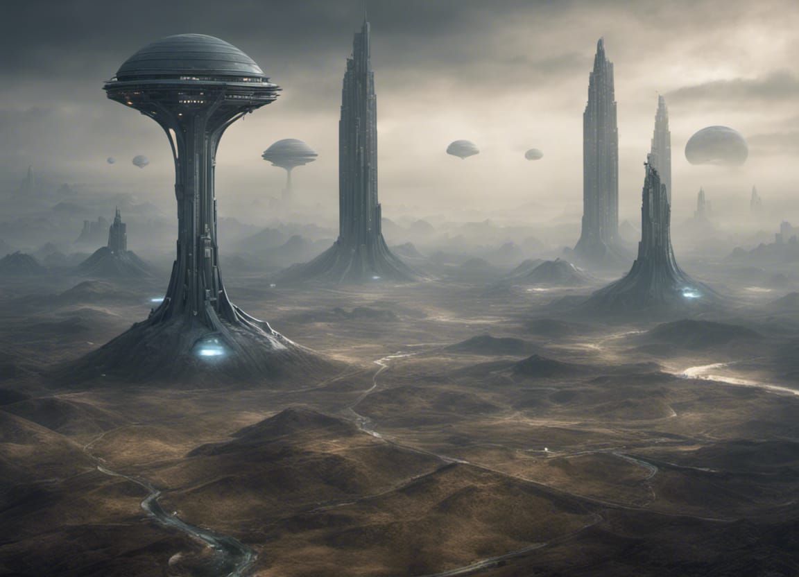 Alien Lanscape Series