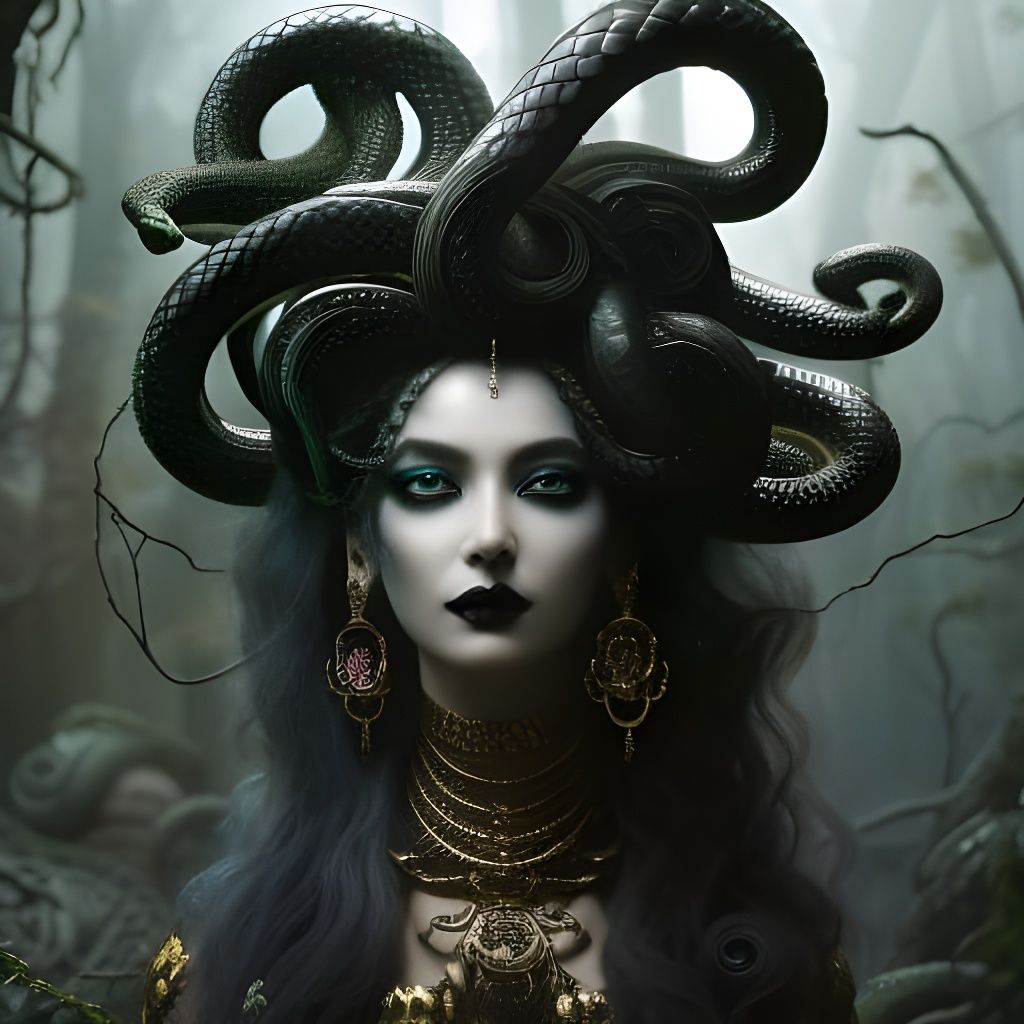 Medusa  by @Cilia