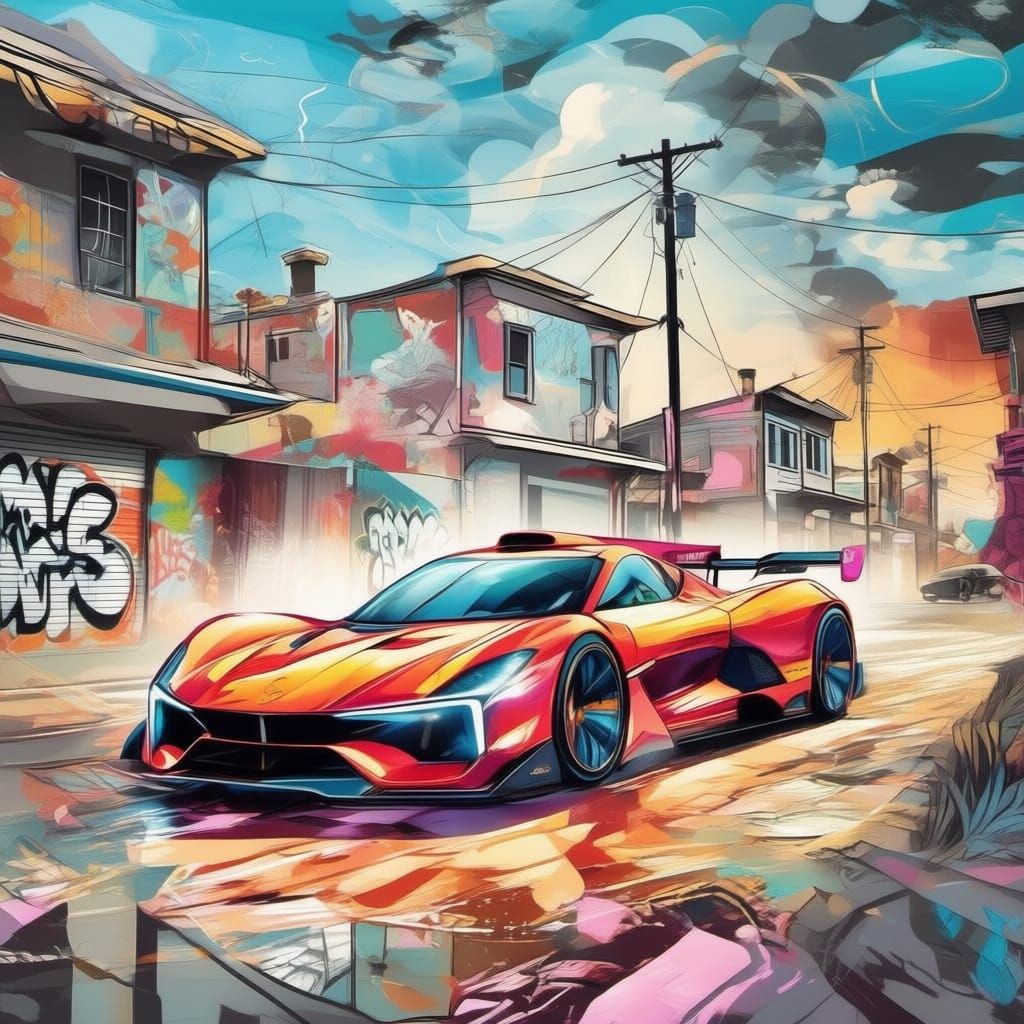 Lightning Strike Hits Car