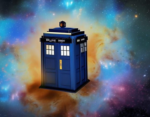 TARDIS - AI Generated Artwork - NightCafe Creator