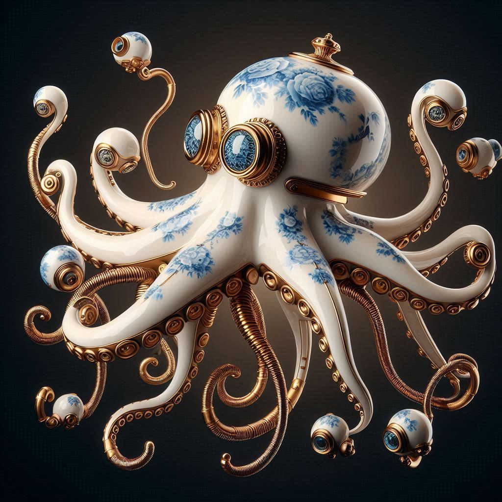 Porcelain Octopus