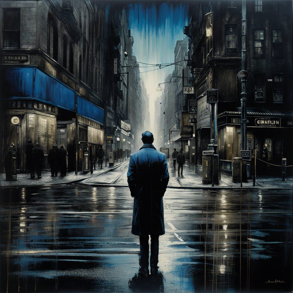 City Blues - AI Generated Artwork - NightCafe Creator