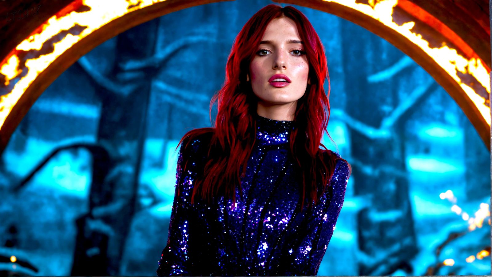 Tess Spaan - Glitter in the air series.