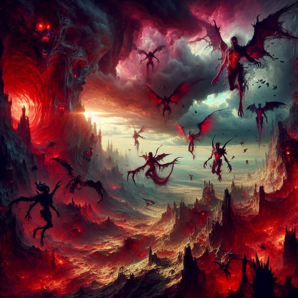 "The Descent of Hell’s Legion"