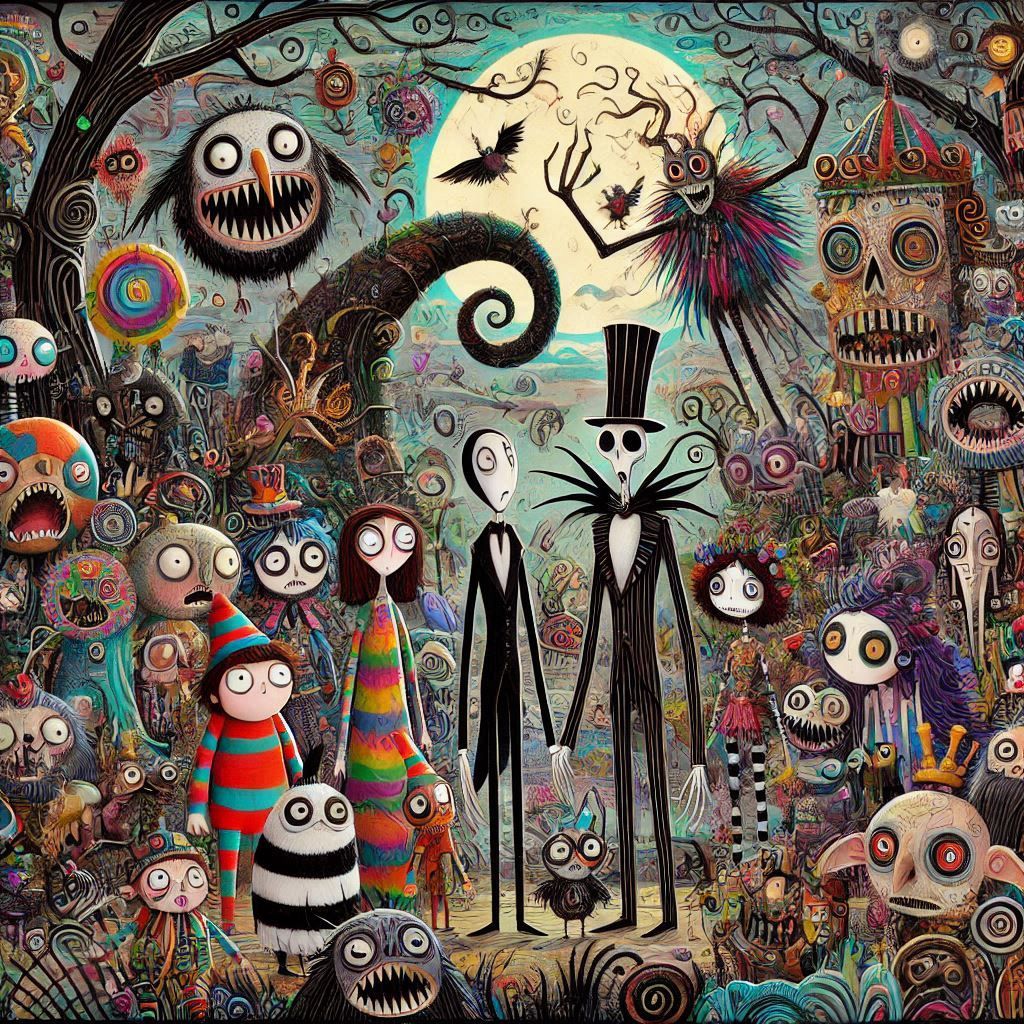 Tim Burton characters