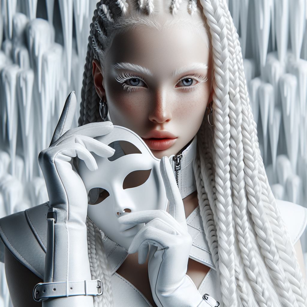 Leather Venetian mask