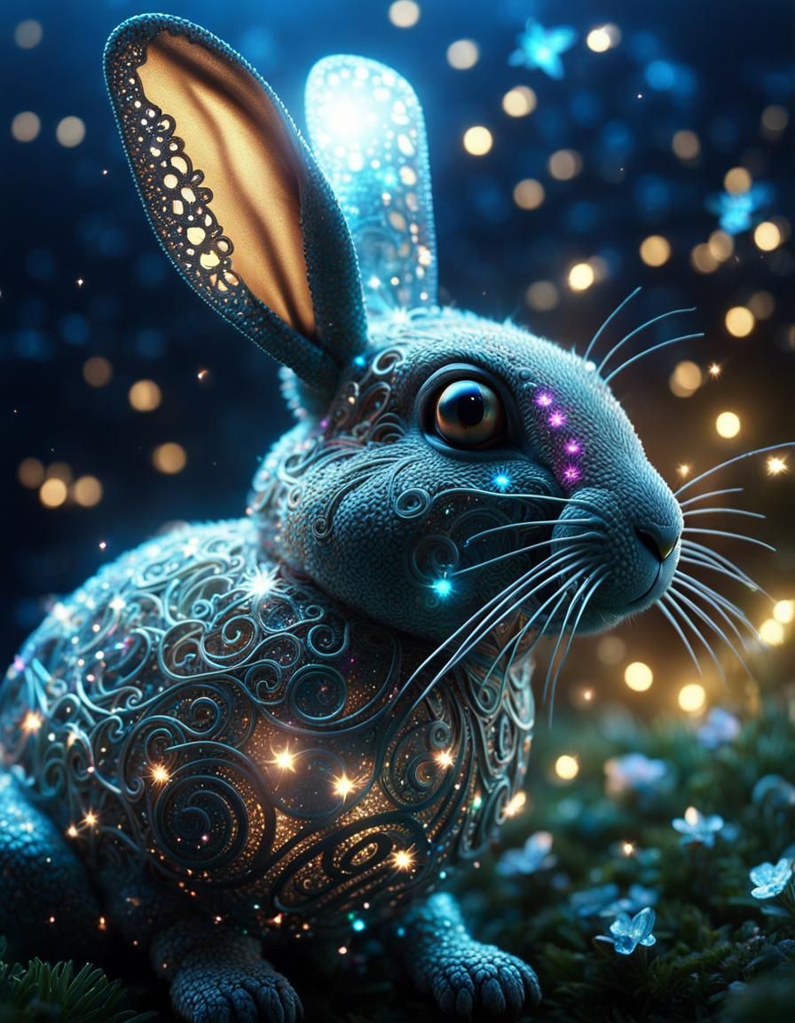 Stellar Hare  by @Heralyn