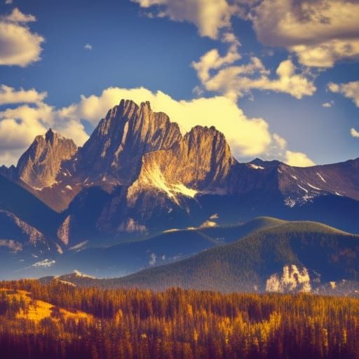 Distant Mountains