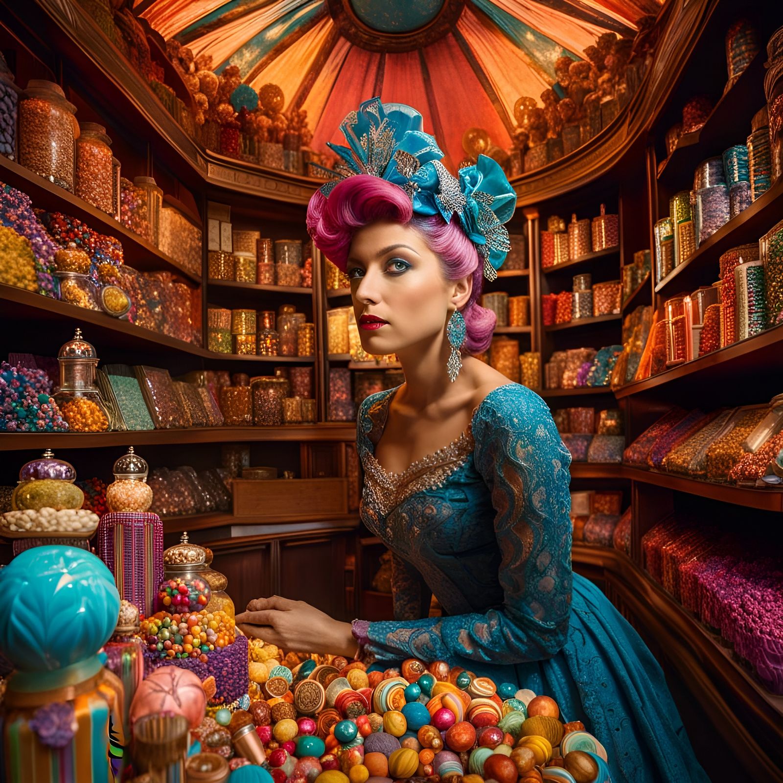 Willow Wonka’s Wonderland of Sweets  by @El Nido