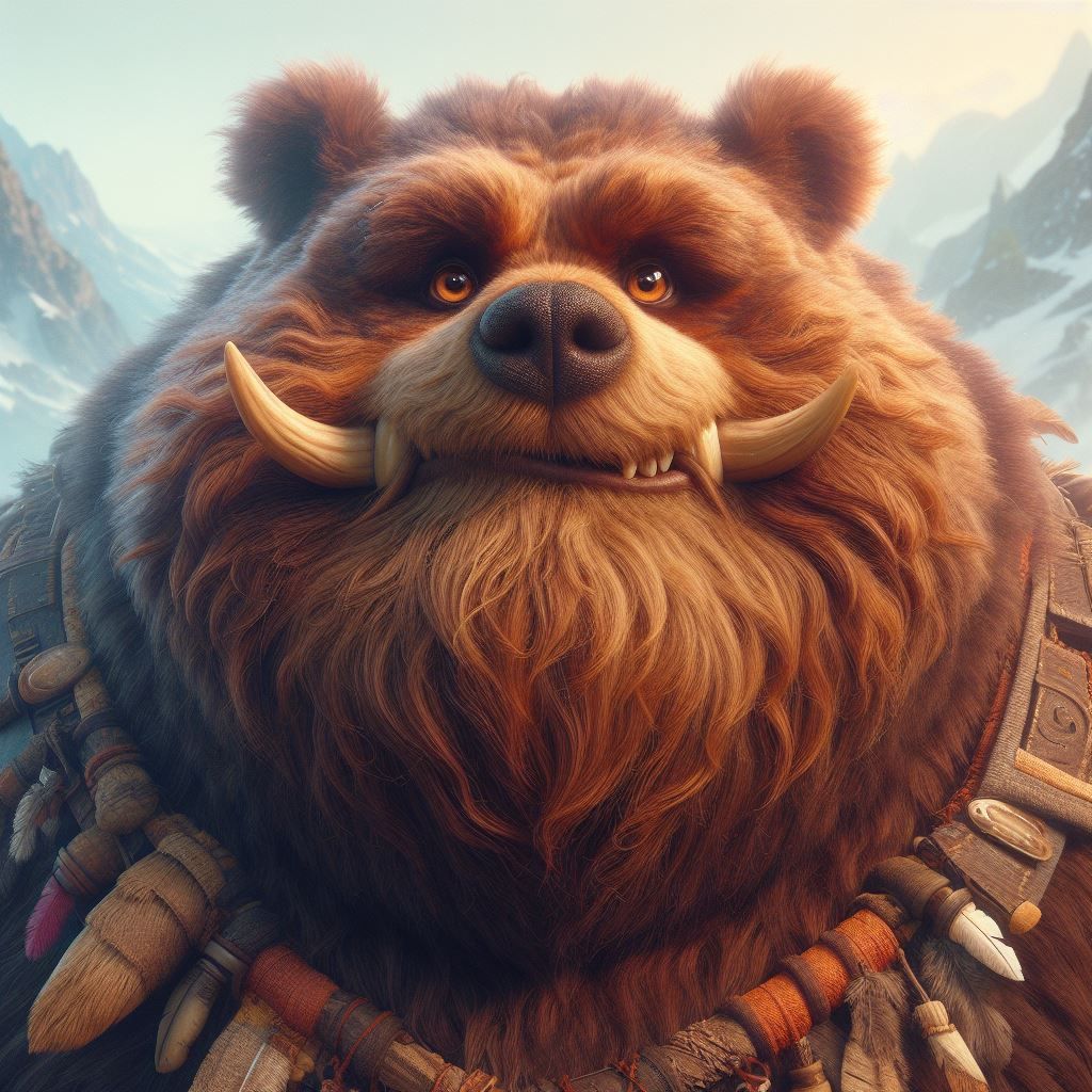 Sarcastic Bear Viking