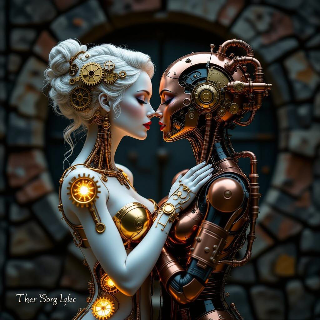 Two clockwork lovers ;) ⚙️✨