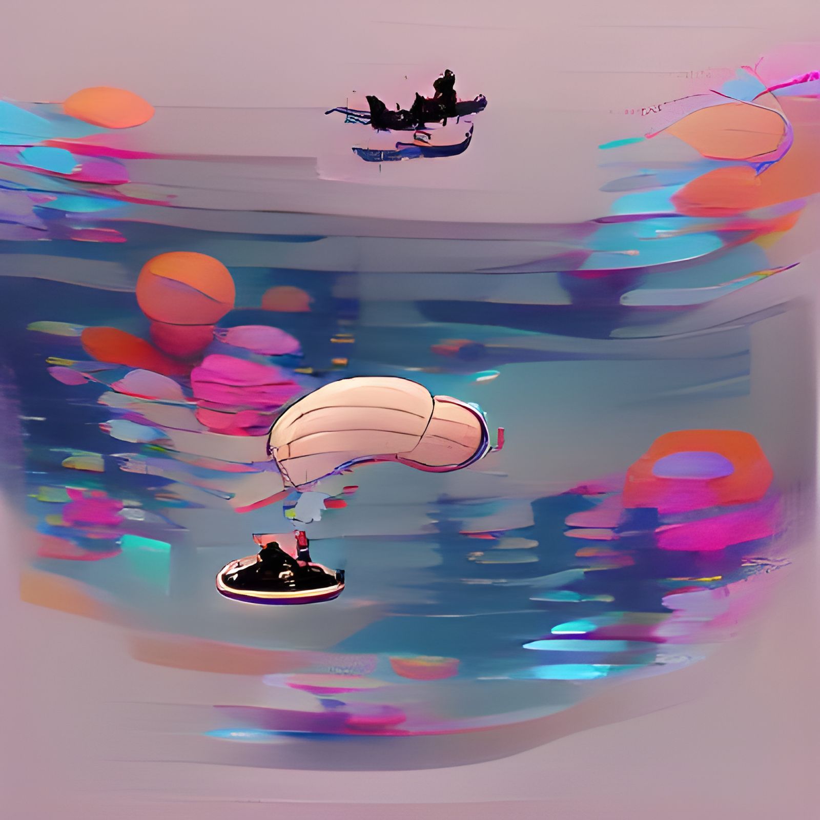 Floating around