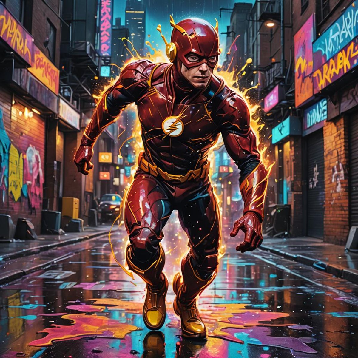 Interstellar Wanted Poster showing The Flash Wanted with a 100 000