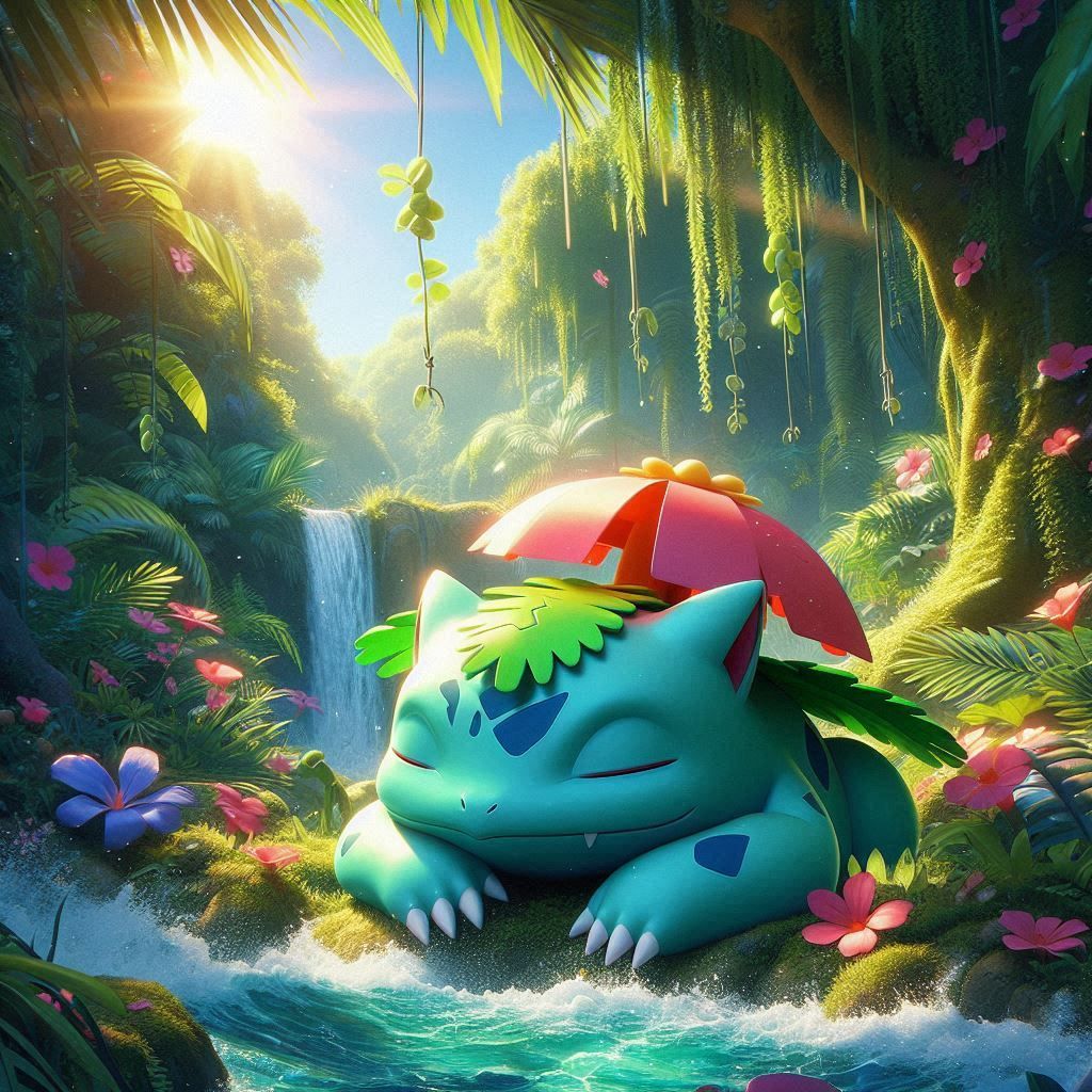Ivysaur’s slumber