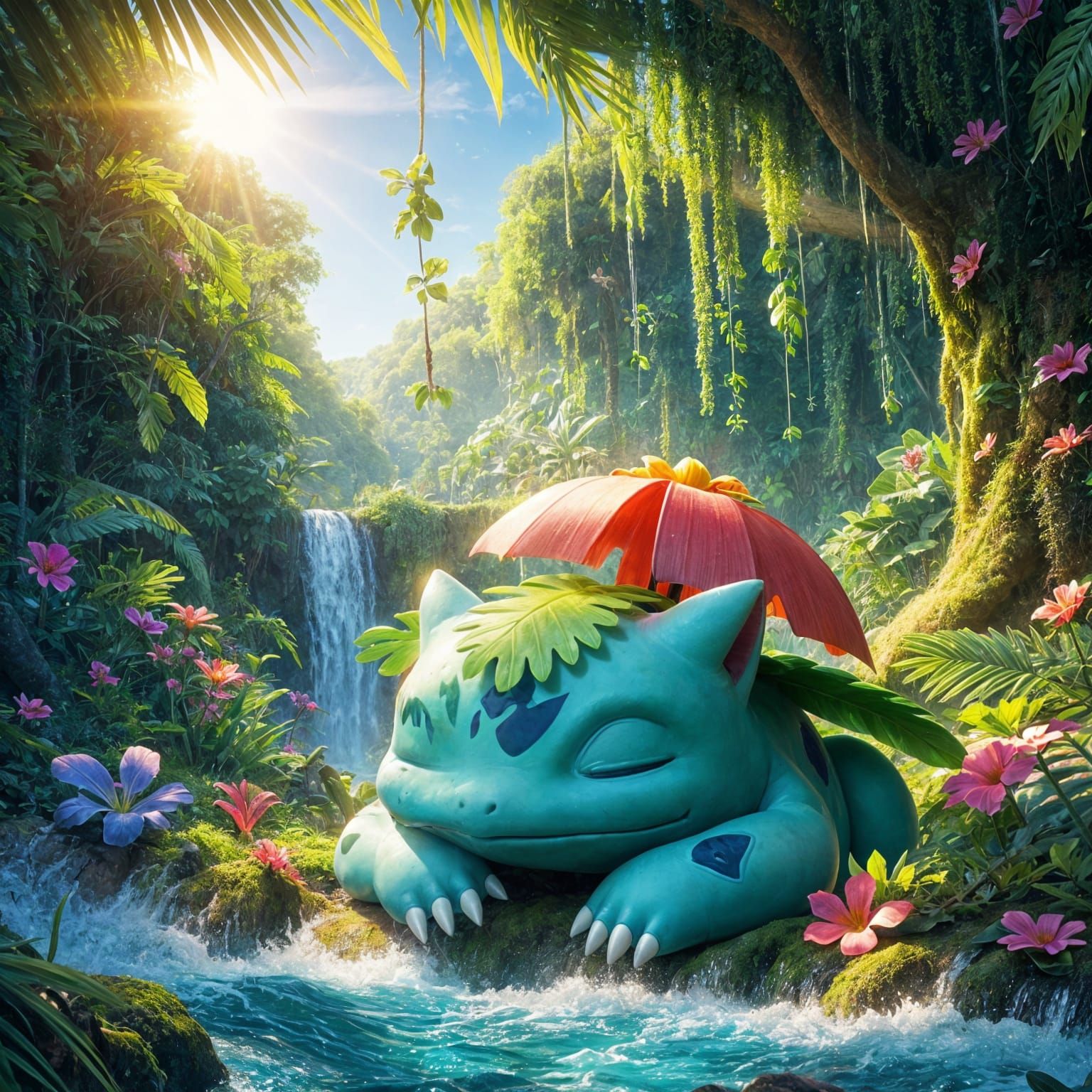 Ivysaur’s slumber