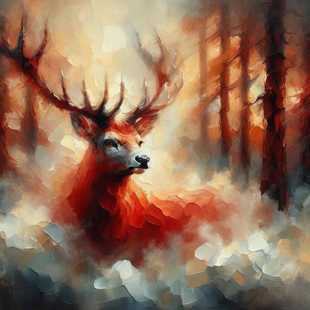 Entre la niebla.