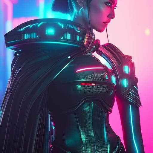 Gorgeous warrior woman