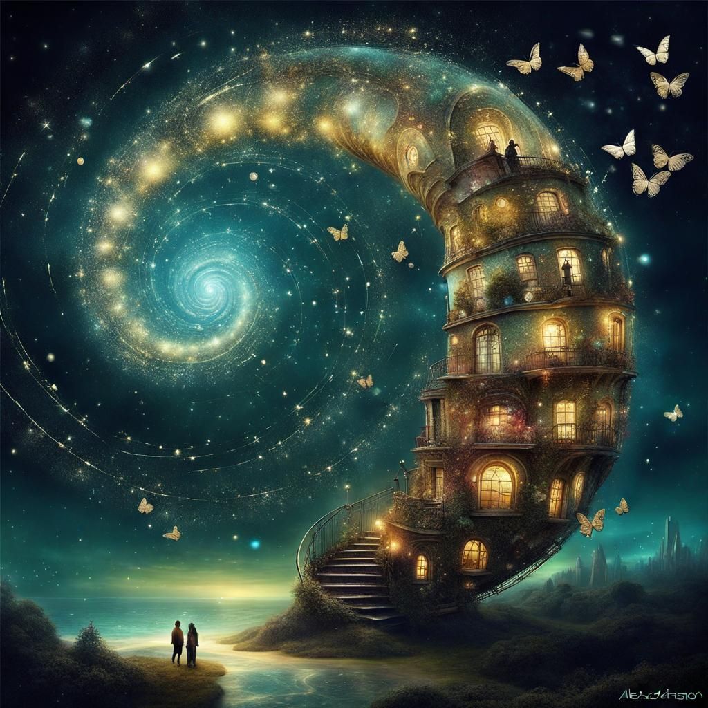 Fibonacci's Tower  by @Poodles and Puddles