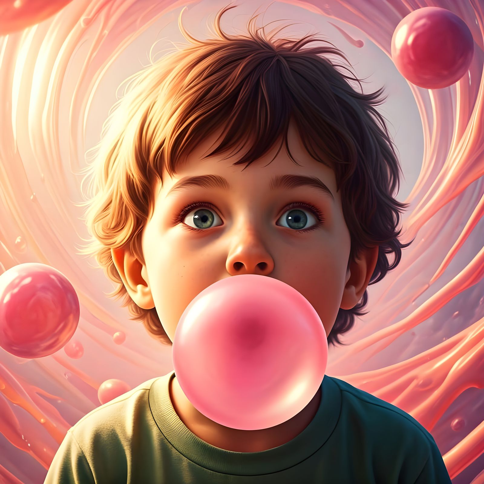 Bubblegum Art  by @IubilaeumMMXXV