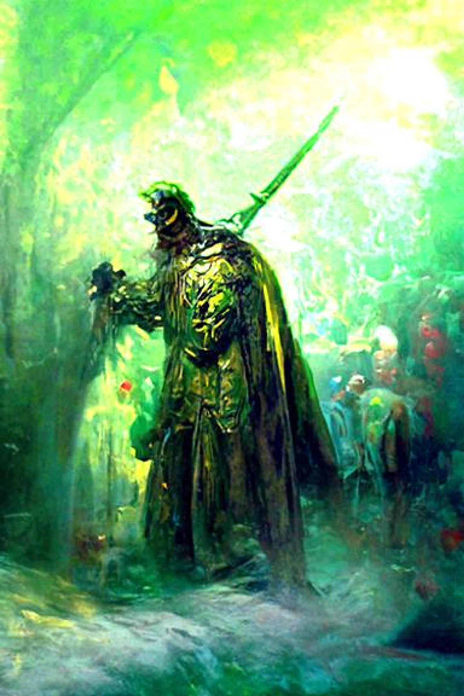green knight art