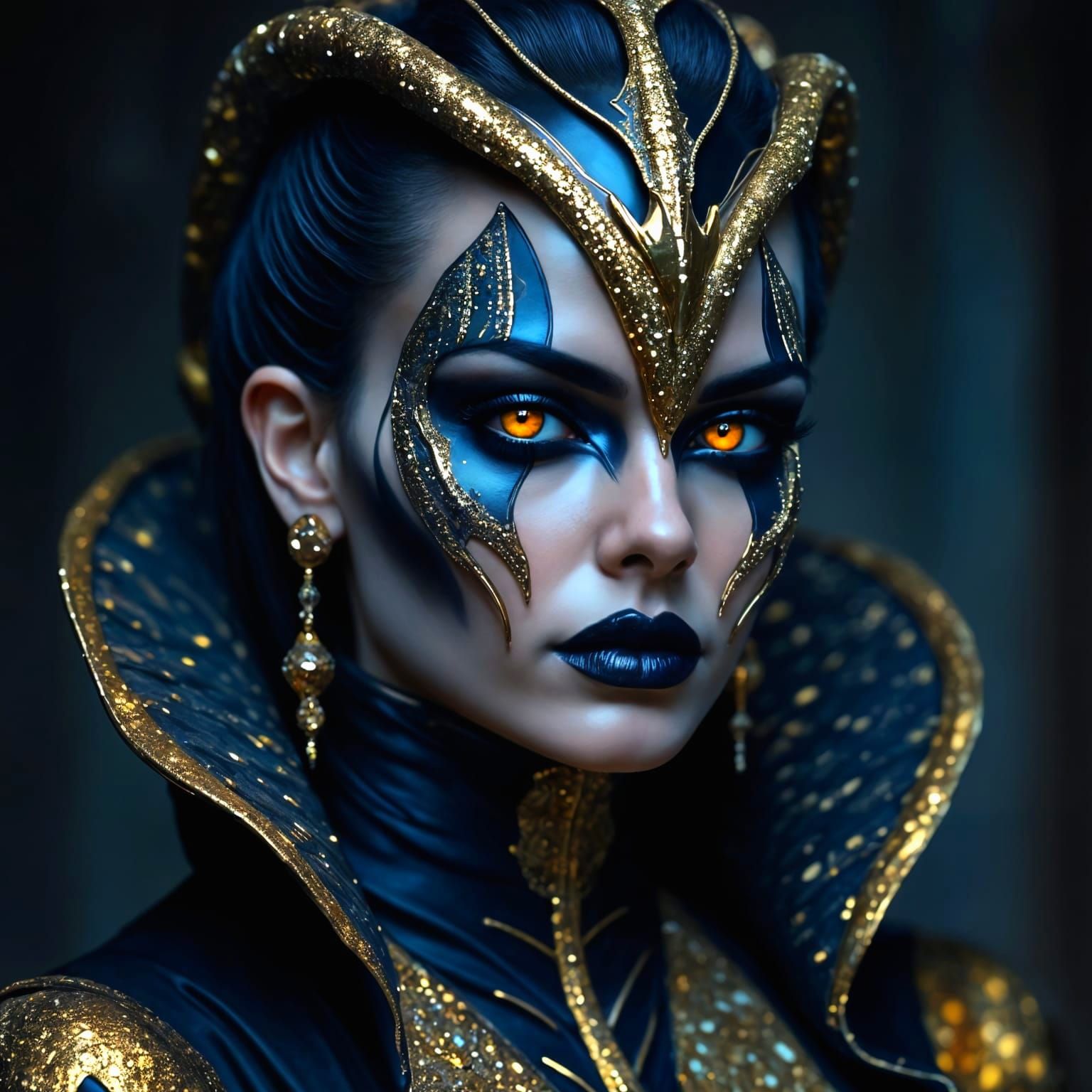 Cold. Calm. Calculating. She is extremely dangerous.  by @Nimira