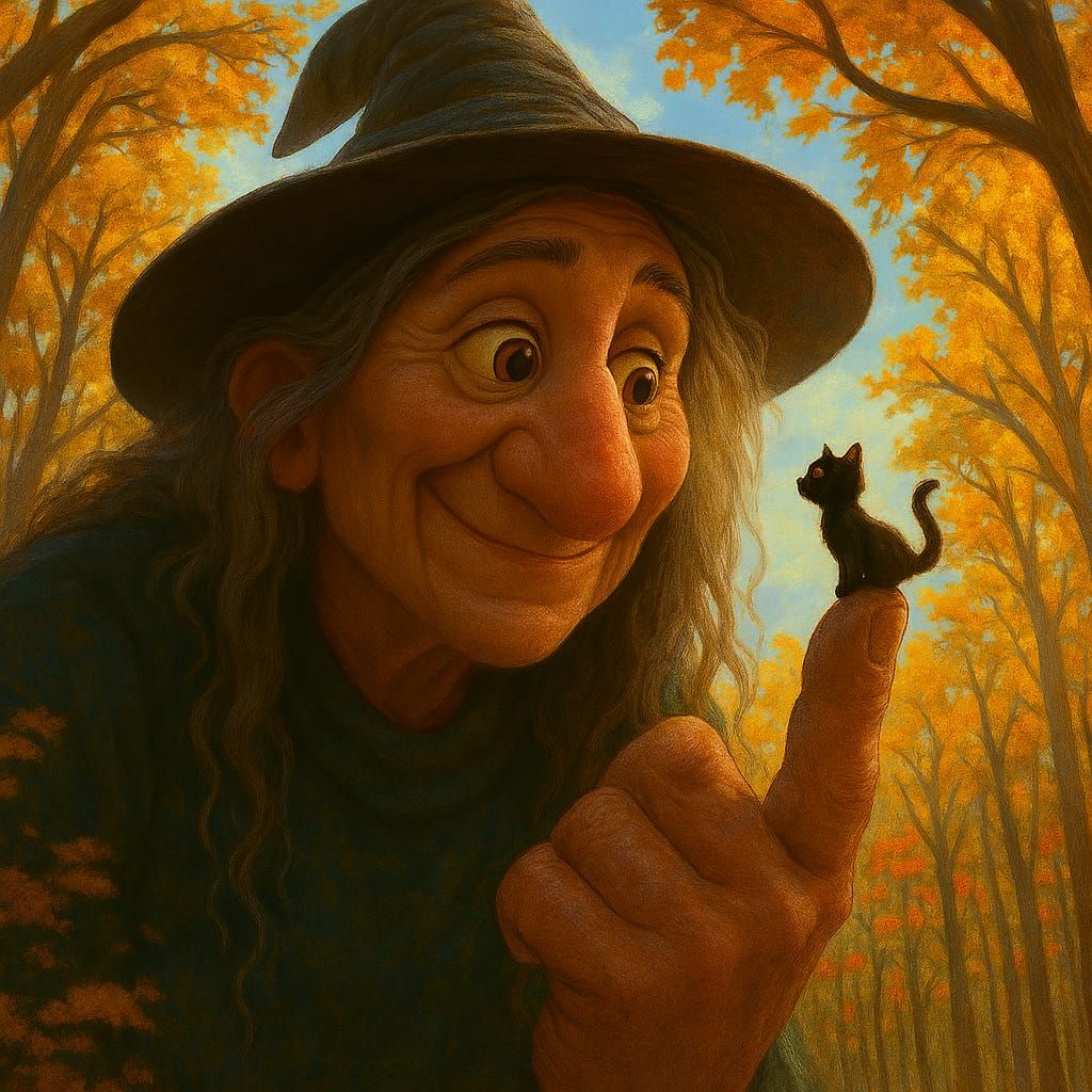 colossal witch or tiny companion