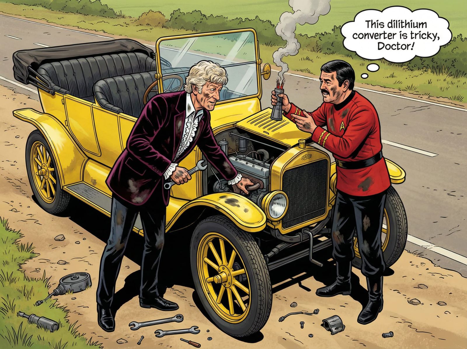 Even a doctor sometimes needs an engineer