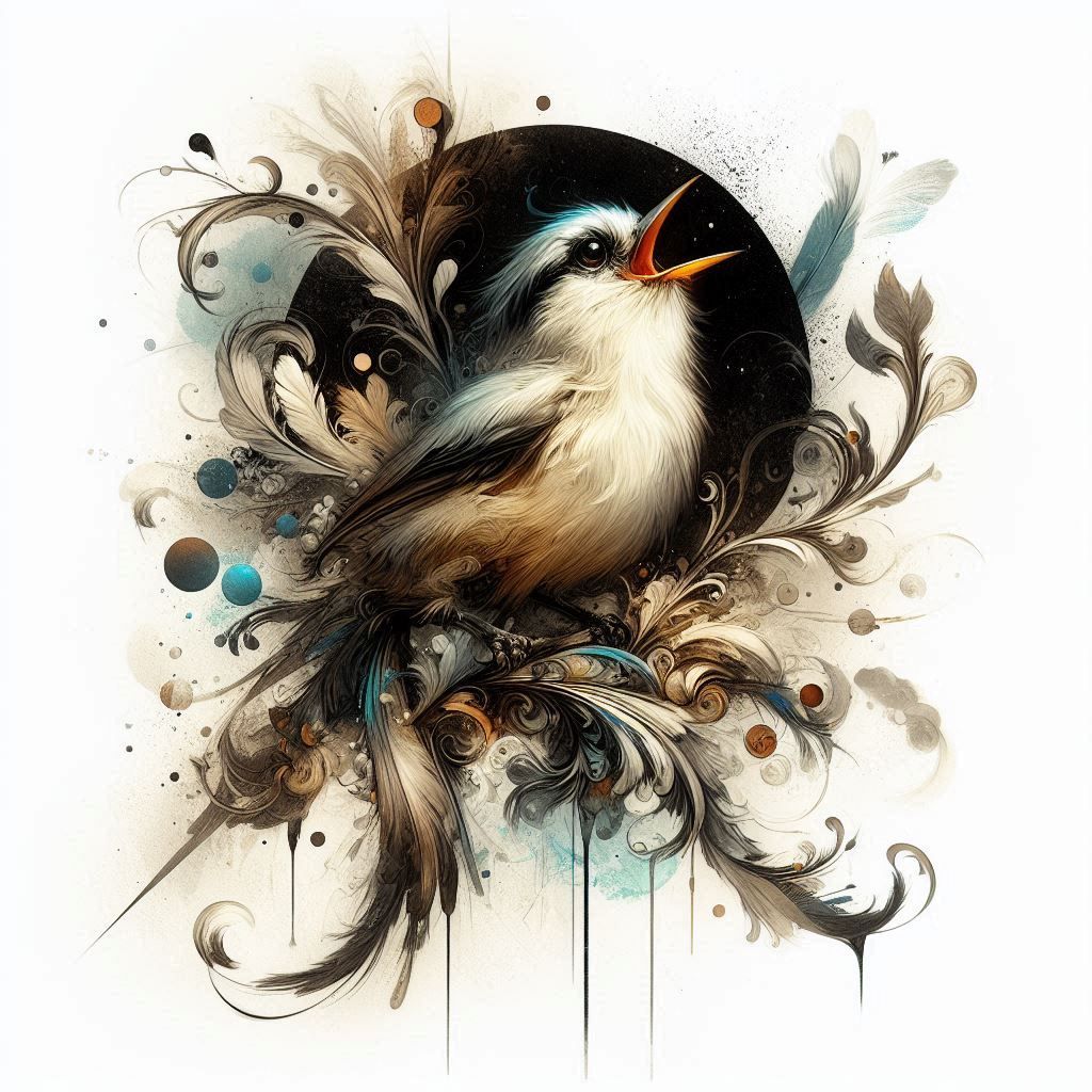 The black hole singer