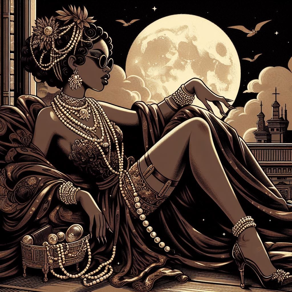 Lounging on a Roof Top Series - 4