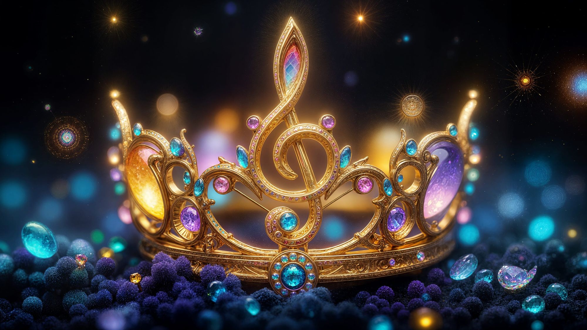 The music crown