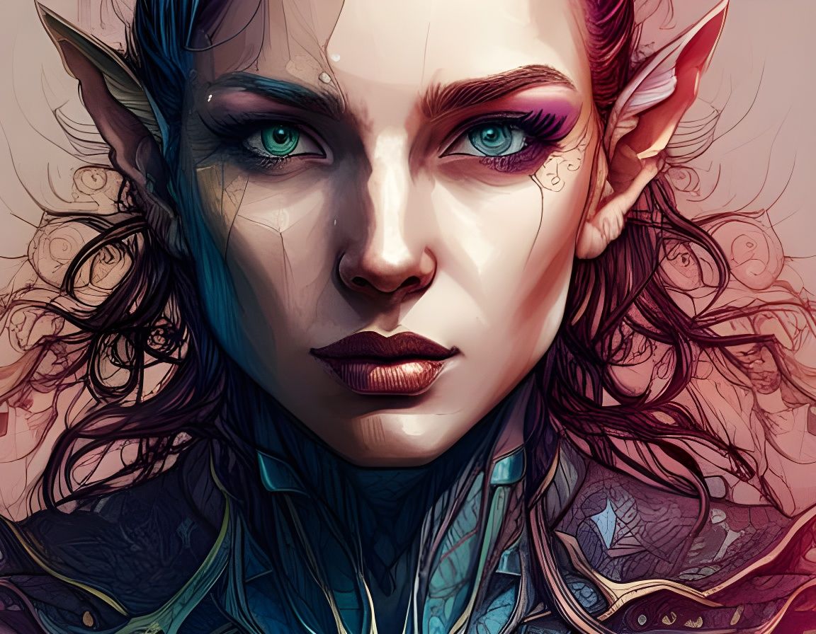 Elf Cleric - AI Generated Artwork - NightCafe Creator