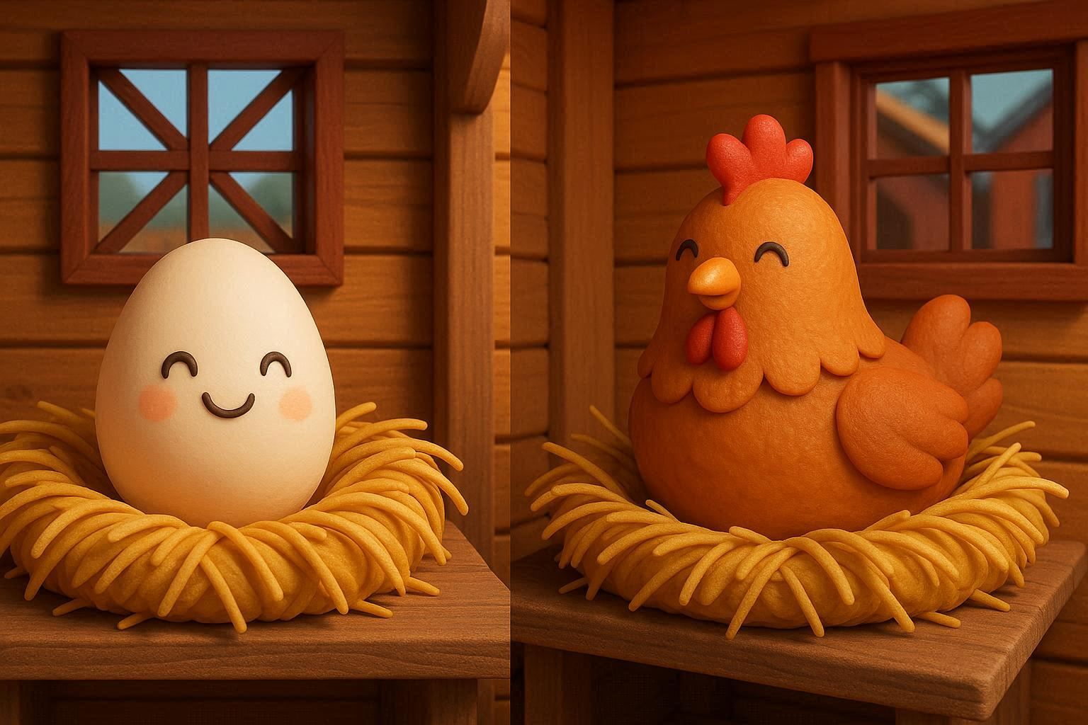 Egg and Chicken