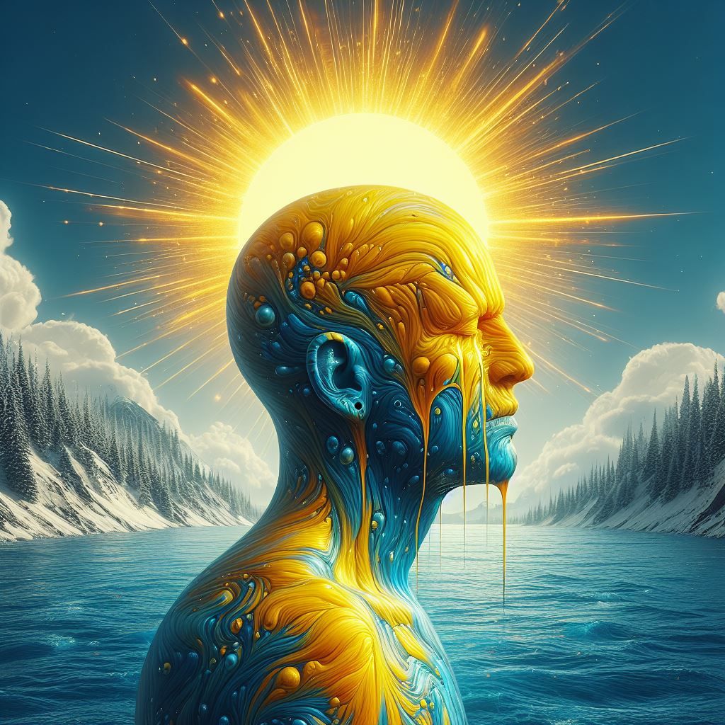 Poème de Paul Eluard « ma douleur, comme un peu de soleil dans l’eau froide "