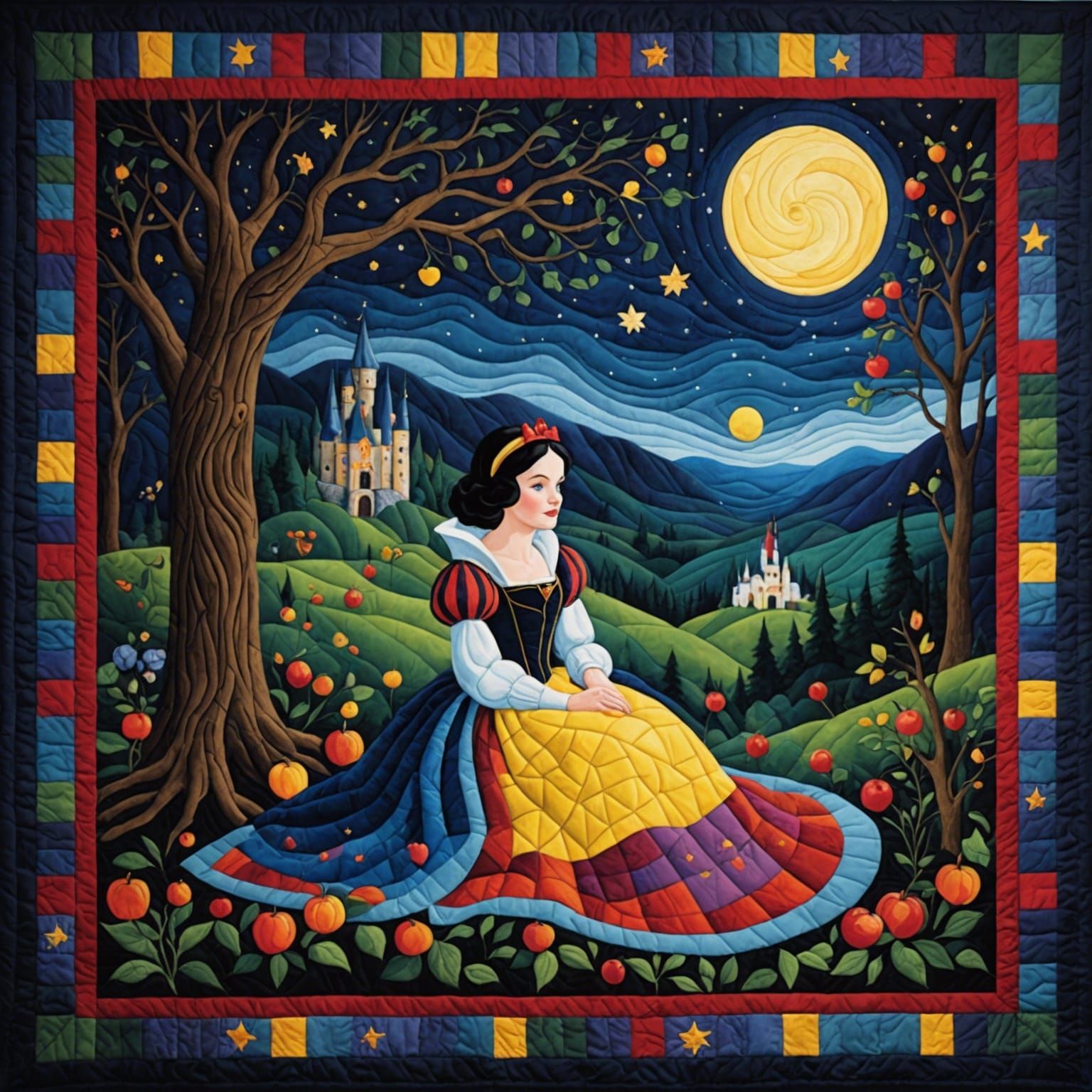 Snow White  by @Cilla