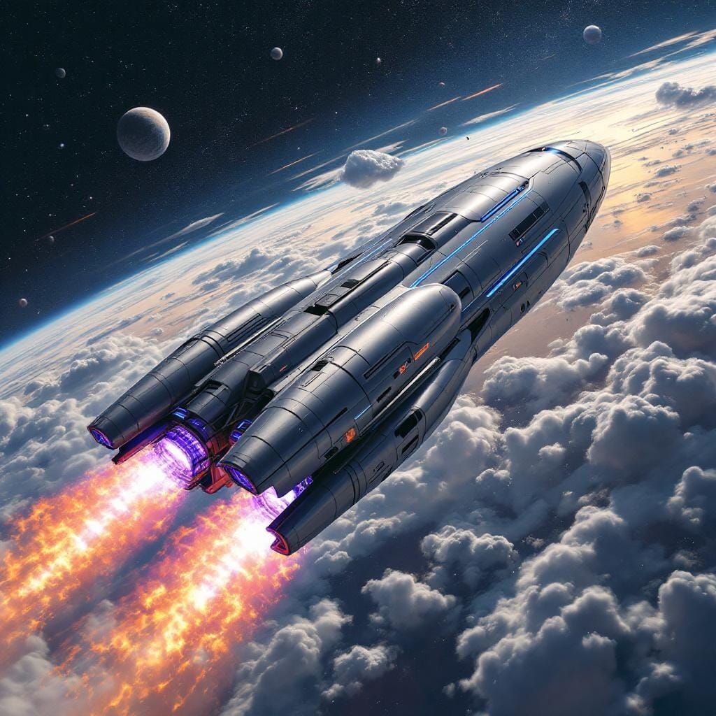 Ultimate Rocket Ship Art.  by @NOVA-One 