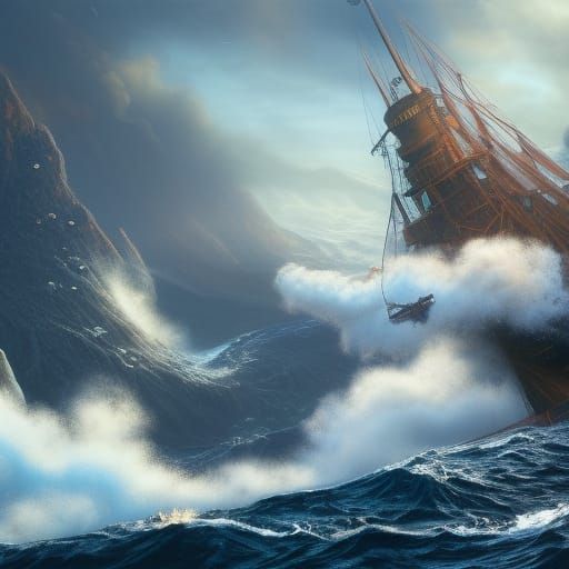 Kate Winslet falls overboard