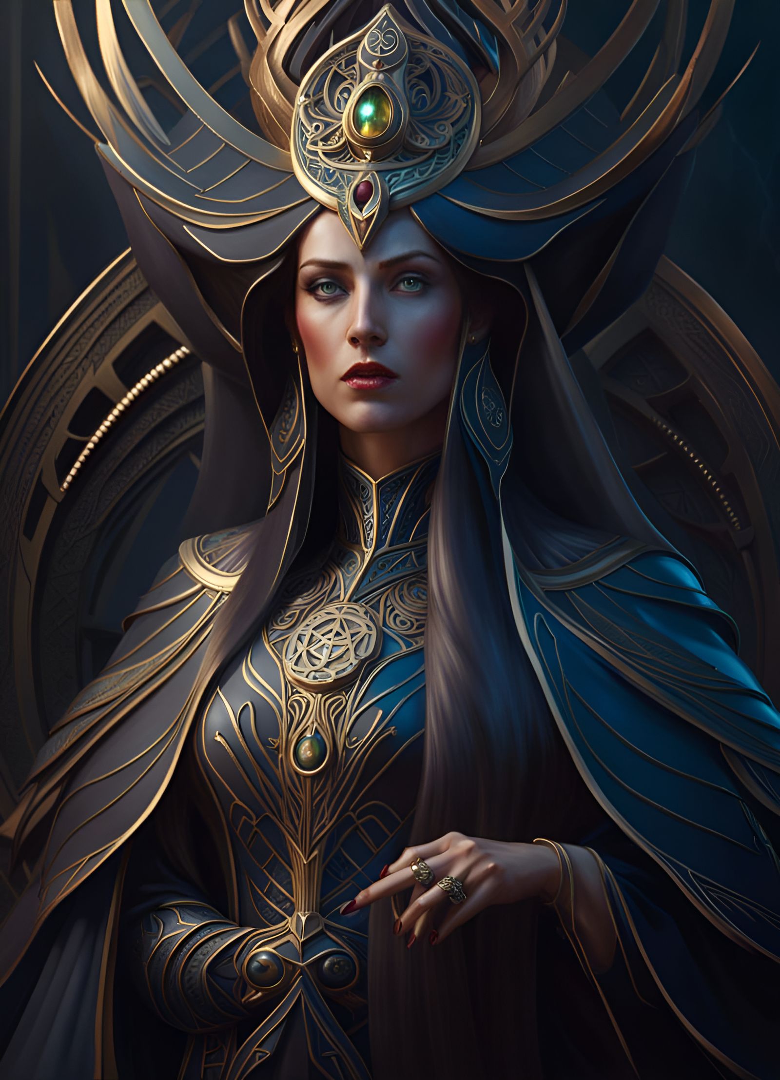 Sorceress - AI Generated Artwork - NightCafe Creator