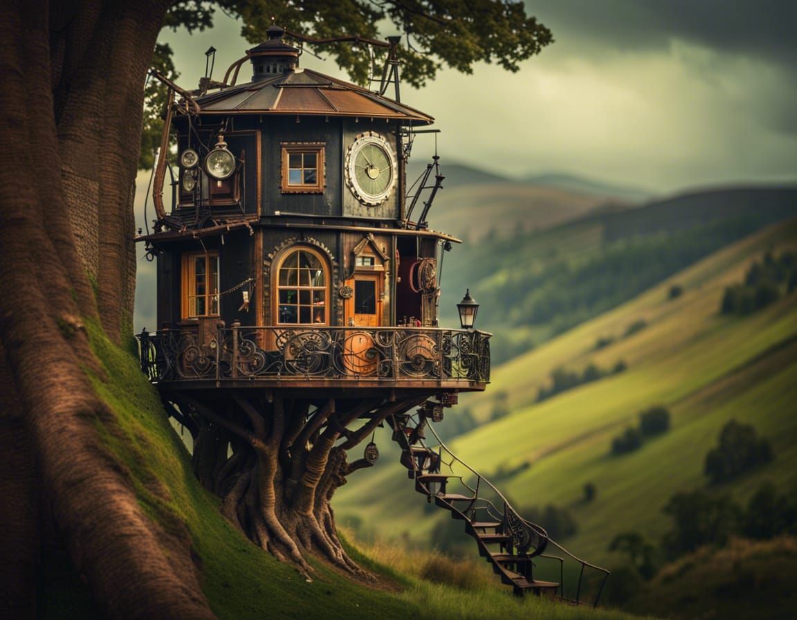 Steampunk Tree House